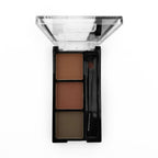 Hilary Rhoda Drawing Eyebrow Palette With 3 Natural Shades - 03 | Grocsy