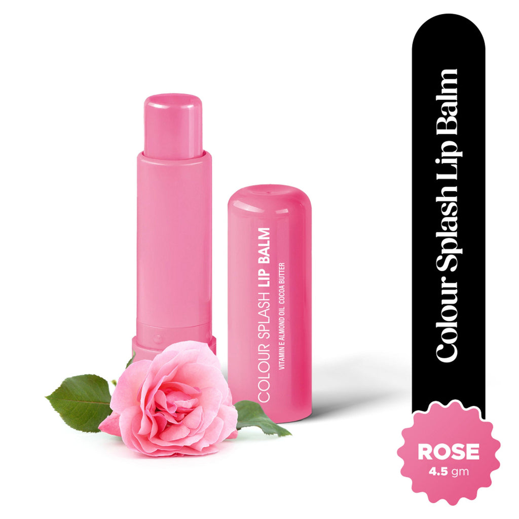 Hilary Rhoda Colour Splash Lip Balm With SPF 15 - Rose 01 | Grocsy
