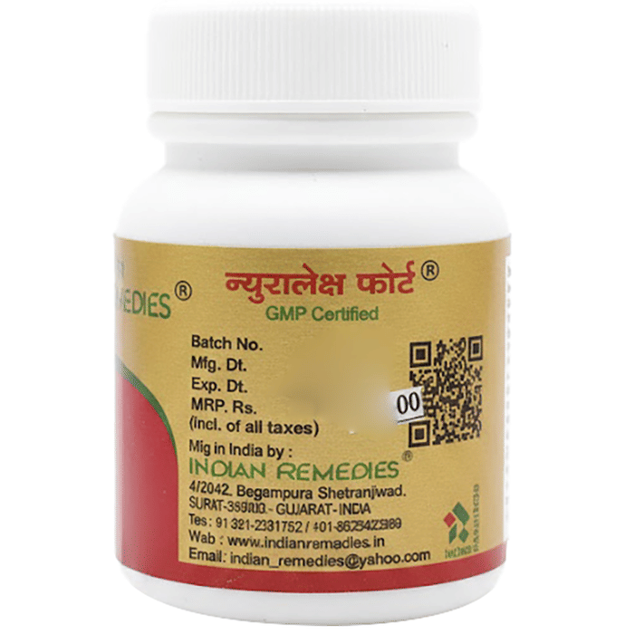 Indian Remedies Neuralex Forte Capsules | Grocsy