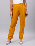 Souchii Yellow Liva Palazzos | Grocsy