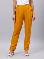 Souchii Yellow Liva Palazzos | Grocsy