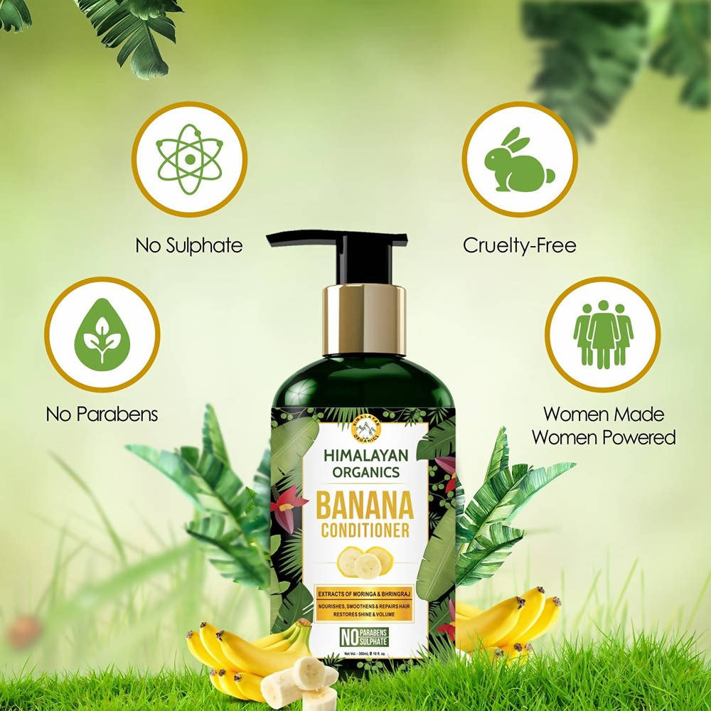 Himalayan Organics Banana Conditioner | Grocsy