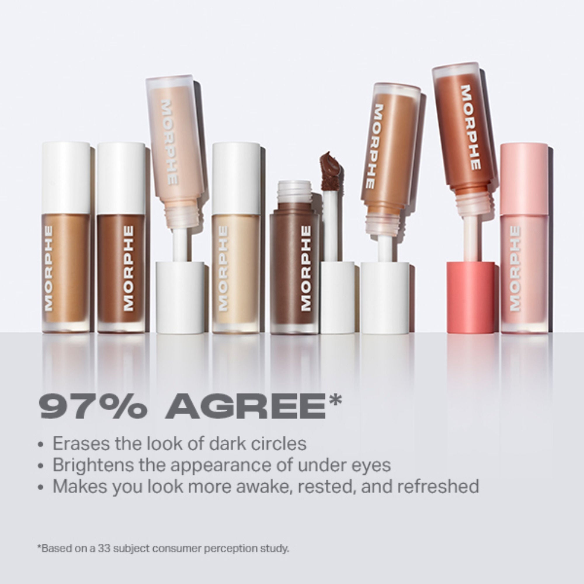 MORPHE Wakeup Artist Under Eye Correcting Concealer - Peach 02 | Grocsy