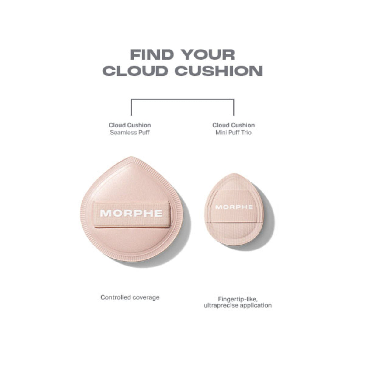 MORPHE Cloud Cushion Seamless Puff | Grocsy
