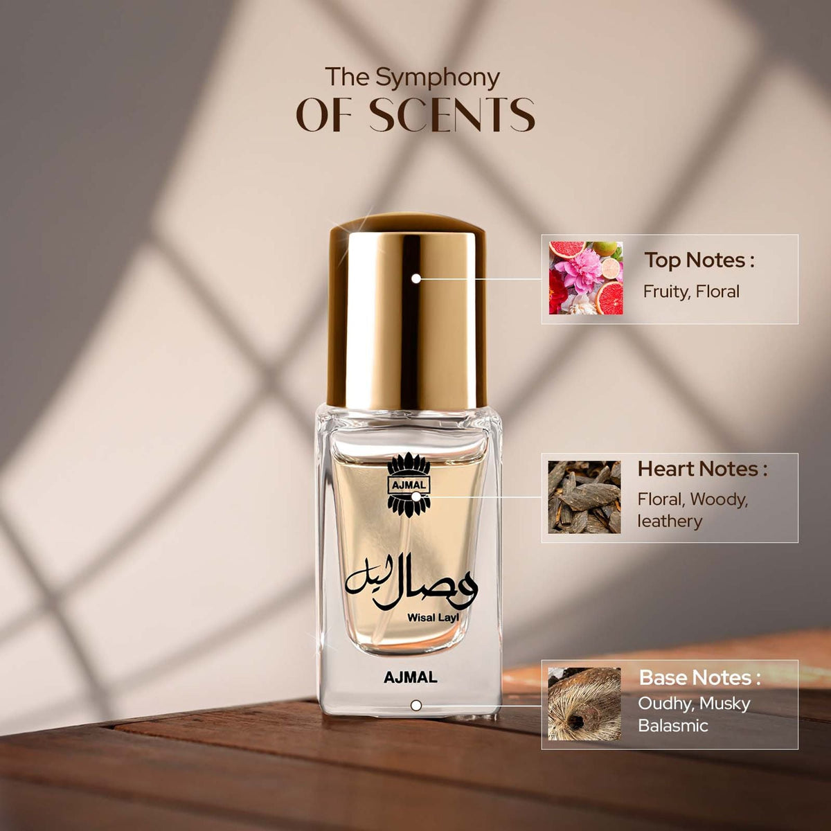 Ajmal India Wisal Layl Perfume For Unisex | Grocsy