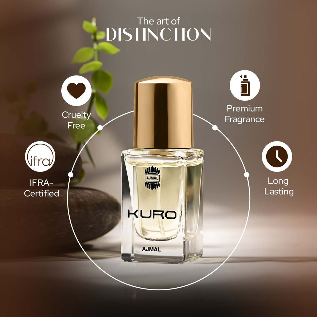 Ajmal India Kuro Perfume For Men | Grocsy
