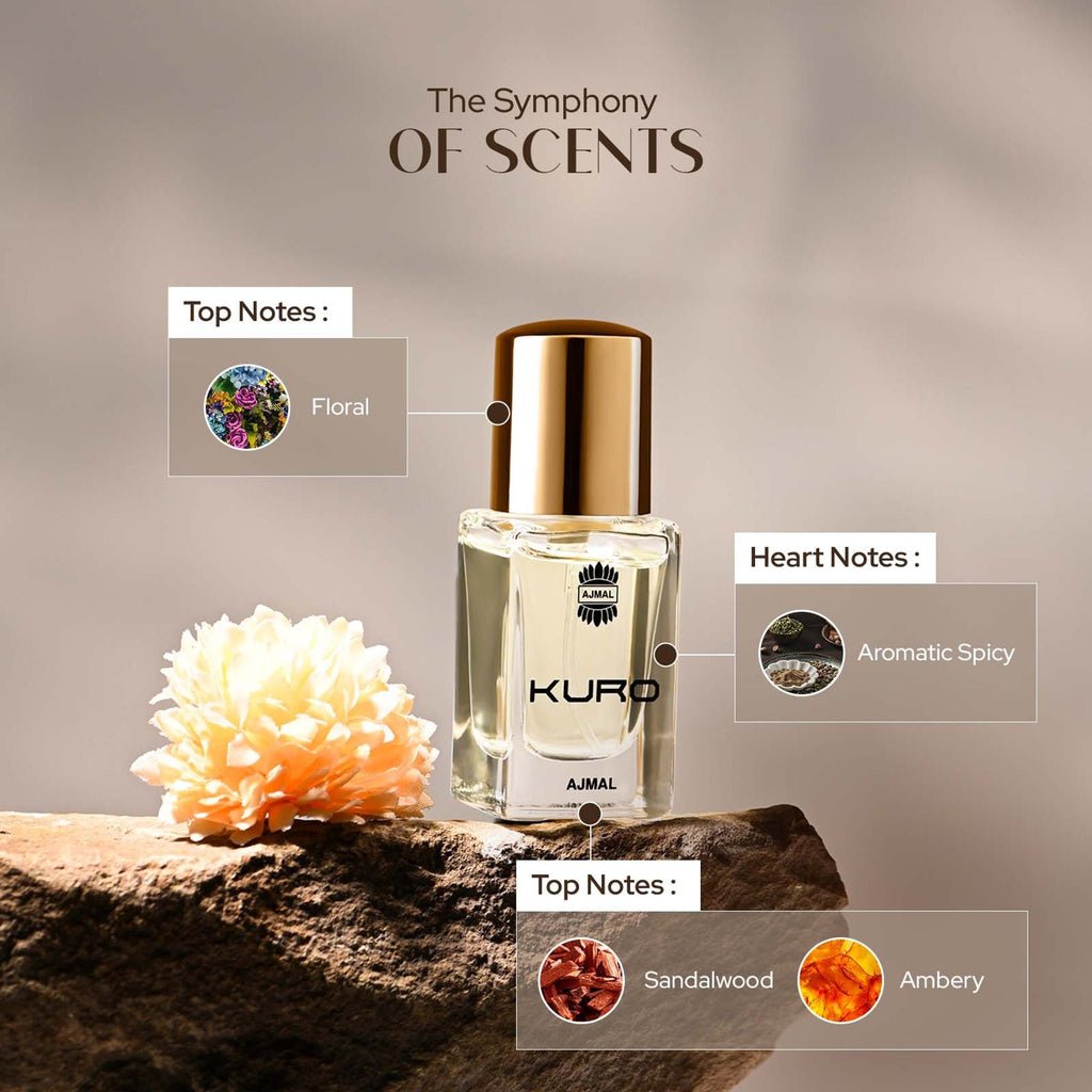 Ajmal India Kuro Perfume For Men | Grocsy