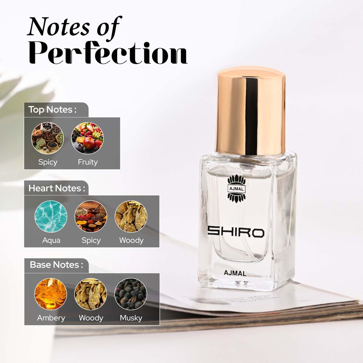 Ajmal India Shiro Perfume For Men | Grocsy