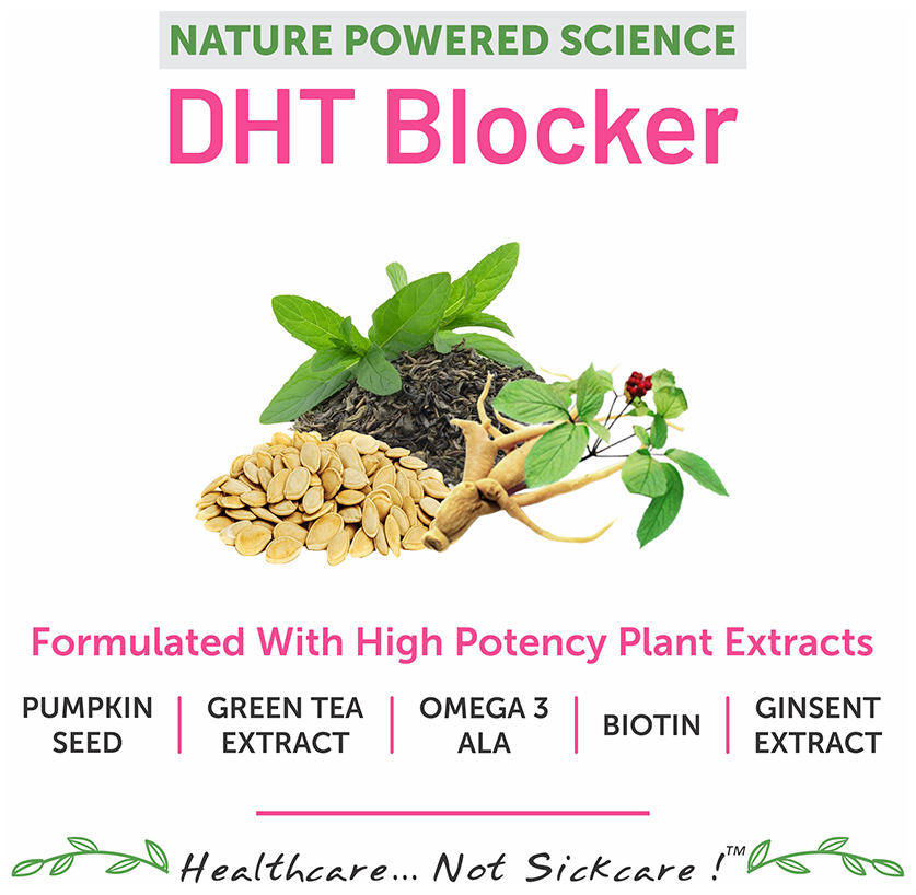 Bliss Welness DHT Blocker Veg Tablets | Grocsy