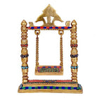 AONA Brass Swing Jhula for Ladoo Gopal Idol Krishna Statue | Grocsy