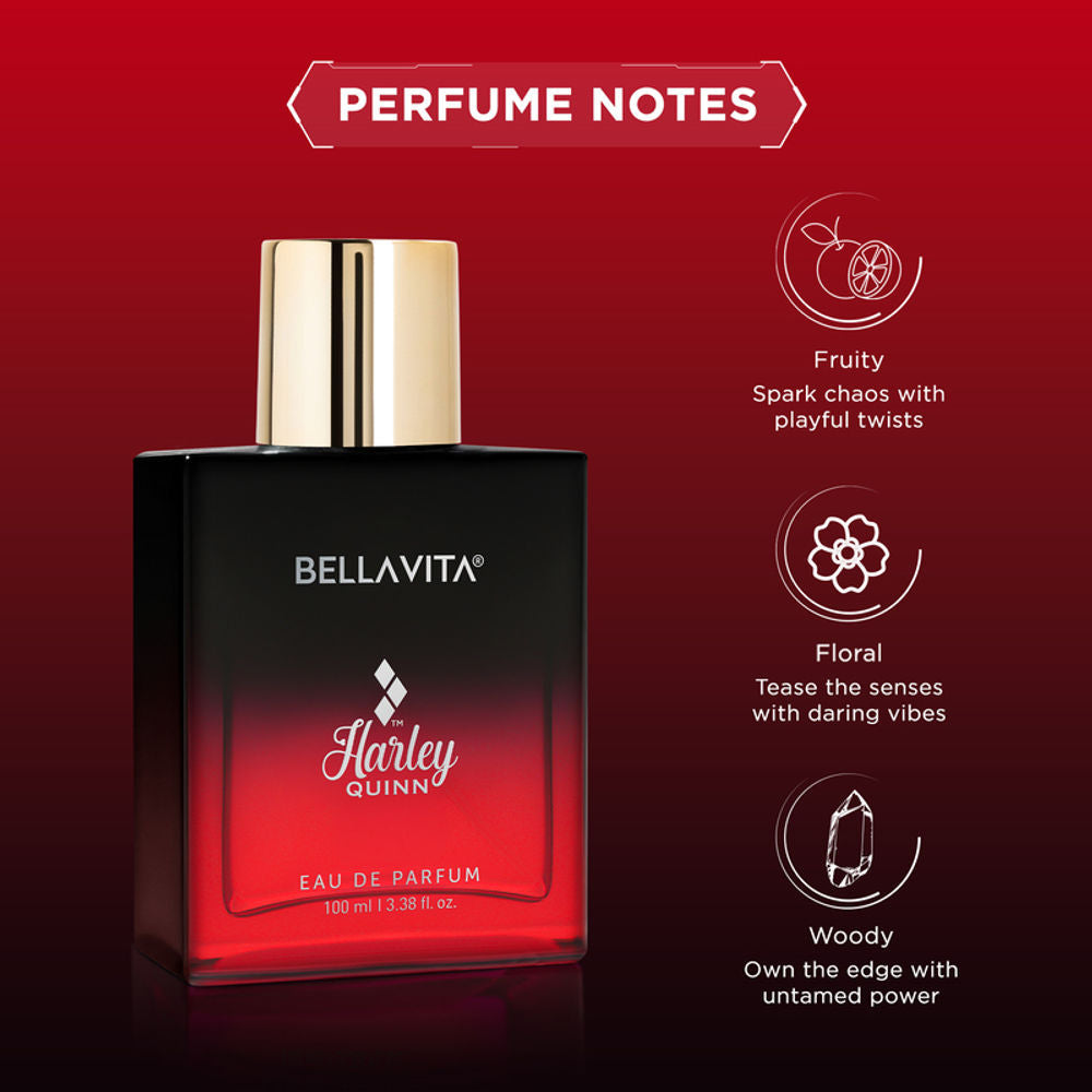 Bella Vita Organic Harley Quinn Long Lasting Eau De Parfume | Grocsy