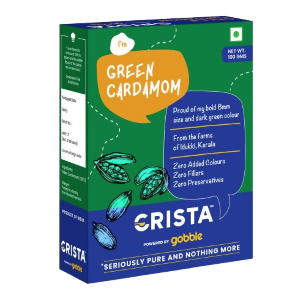 Crista Spices Green Cardamom | Grocsy