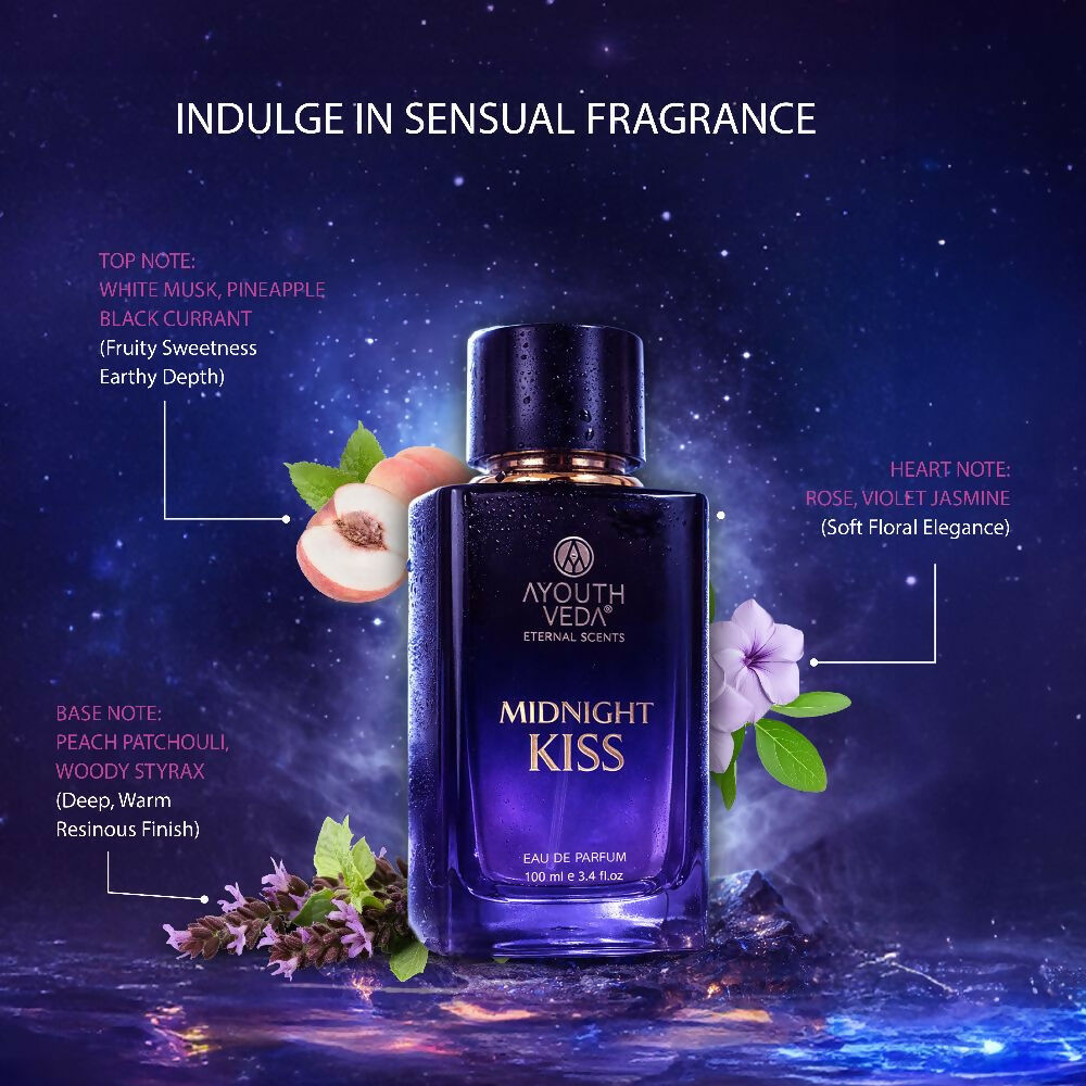 Ayouthveda Midnight Kiss Eau De Parfum For Women | Grocsy