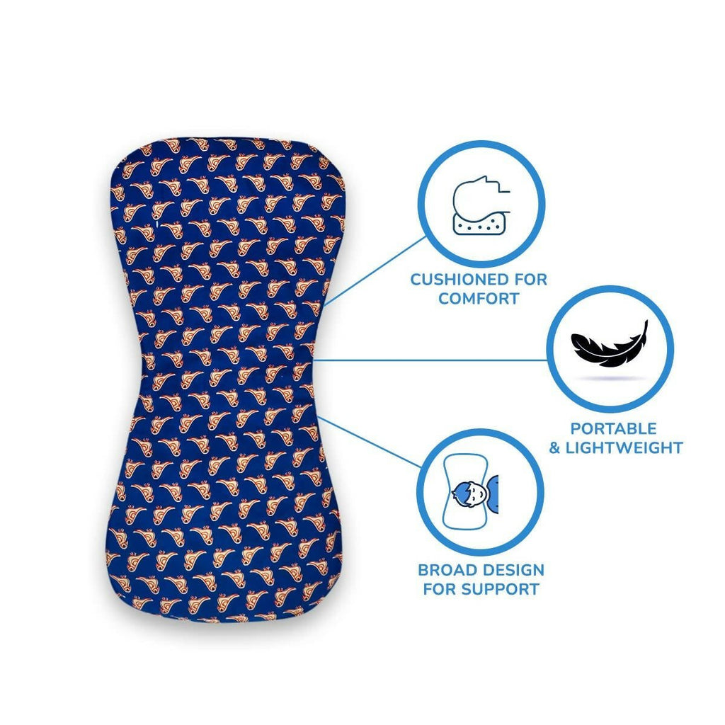 AHC Shoulder Sleeping Pillow for New born - 100% Cotton | Grocsy