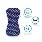 AHC Shoulder Sleeping Pillow for New born - 100% Cotton | Grocsy