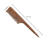 Bodyherbals Neem Wood Tail Comb Handle Dressing Comb | Grocsy