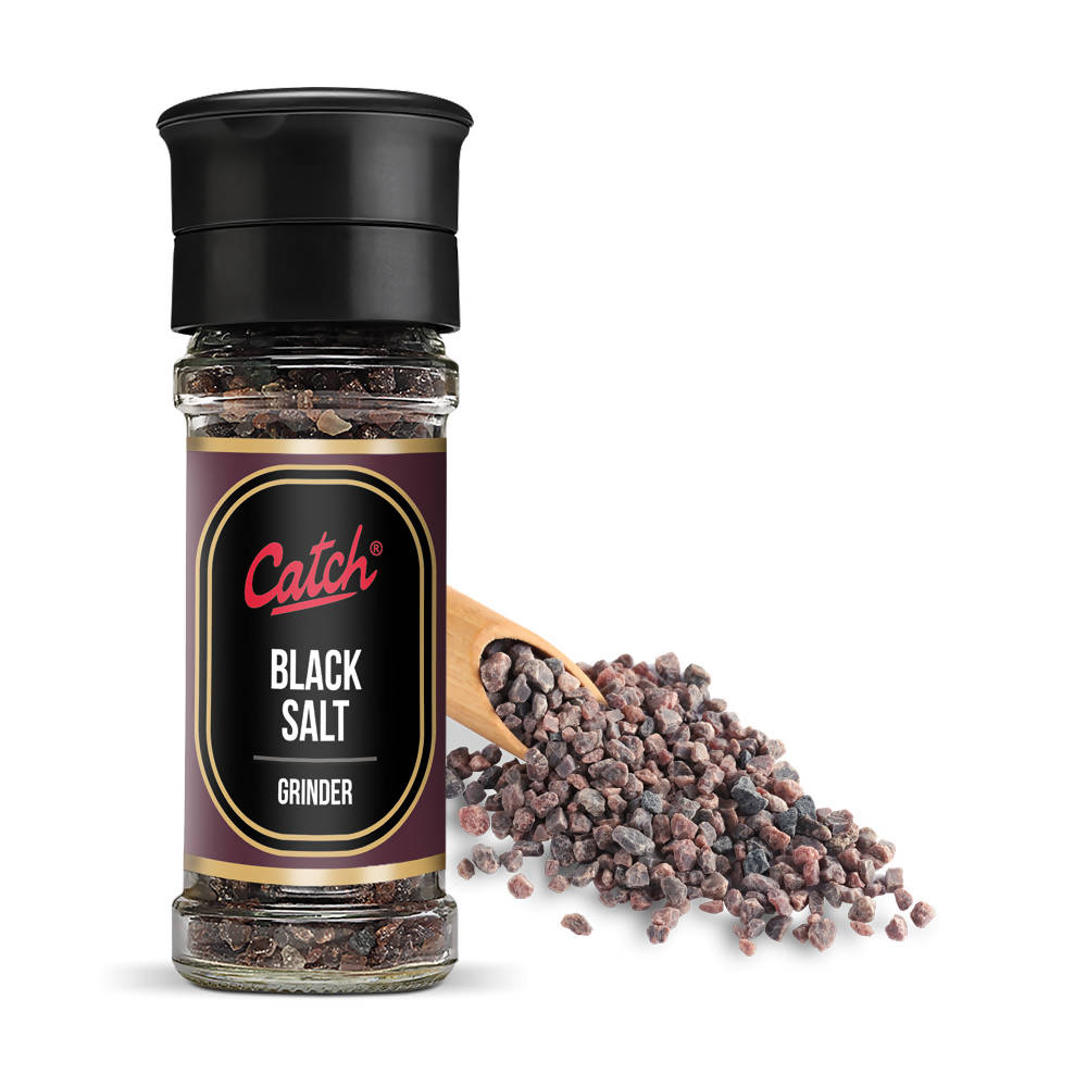 Catch Grinder Black Salt | Grocsy