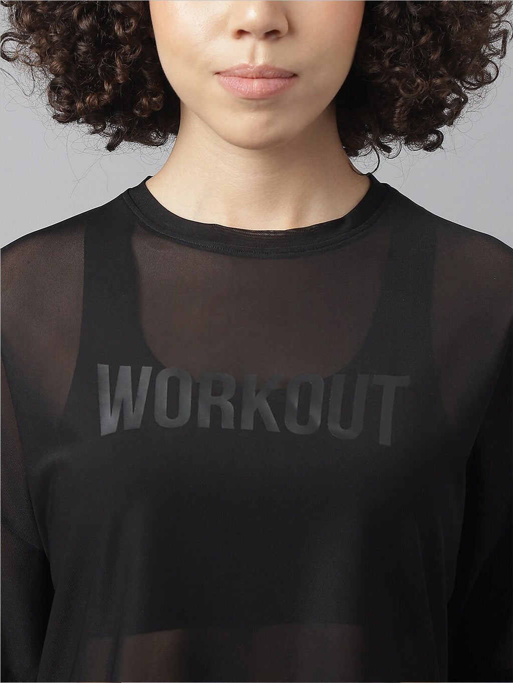 MKH Women Typography Printed Dri-FIT Sports T-Shirt | Grocsy
