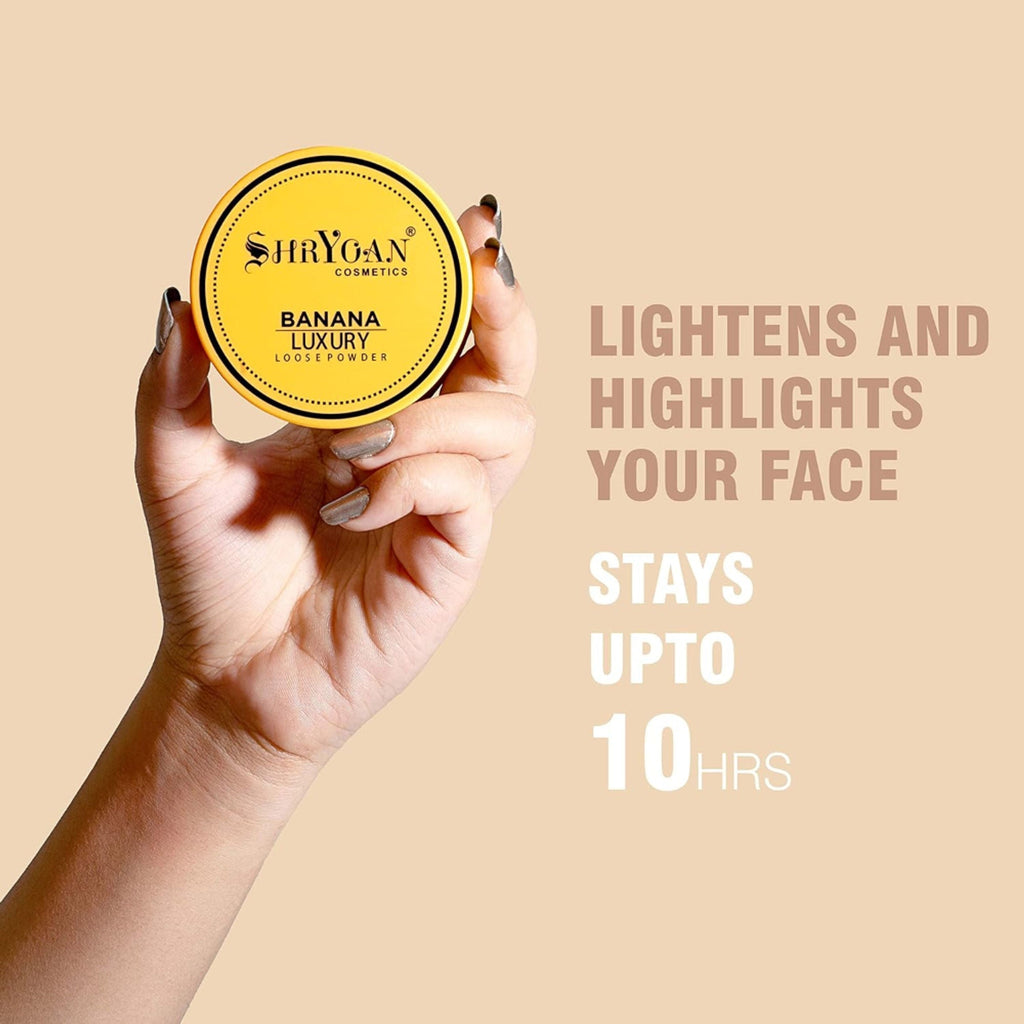 Shryoan Banana Luxury Loose Powder | Grocsy