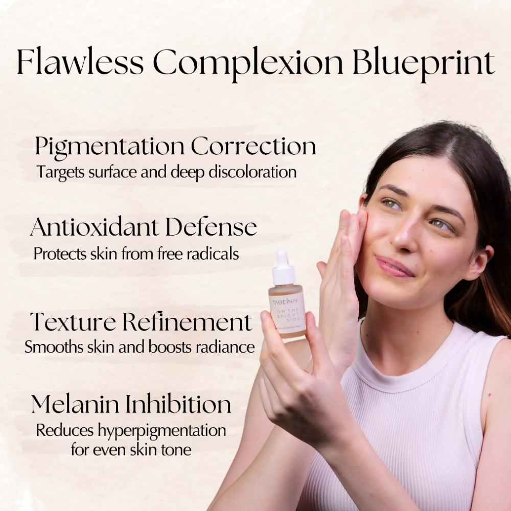 Tabeinai On The Bright Side Brightening And Even Tone Serum | Grocsy