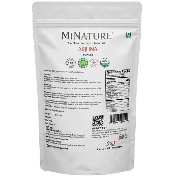 Minature Arjuna Organic Powder | Grocsy