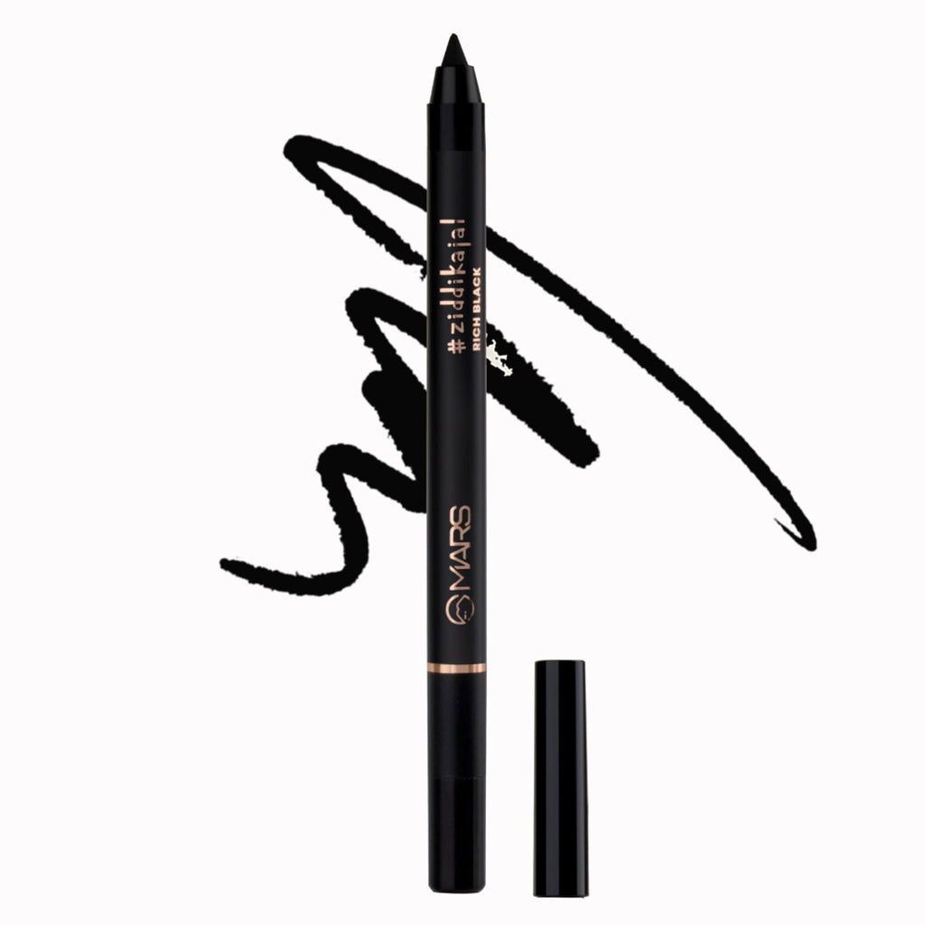 MARS Cosmetics Ziddi Kajal - Black | Grocsy