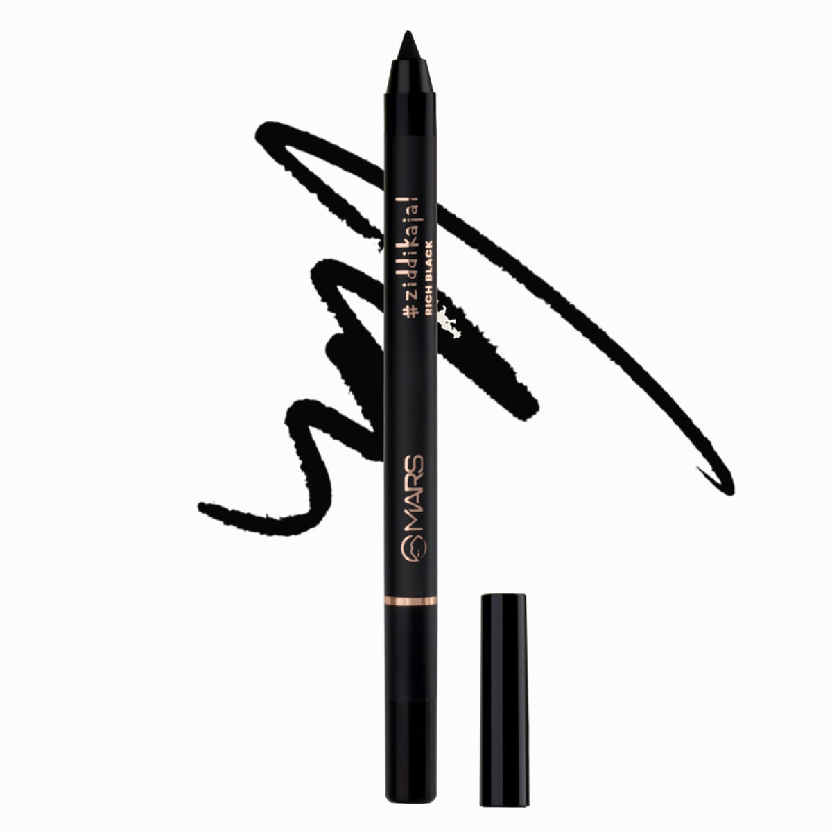 MARS Cosmetics Ziddi Kajal - Black | Grocsy