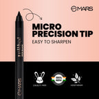 MARS Cosmetics Ziddi Kajal - Black | Grocsy