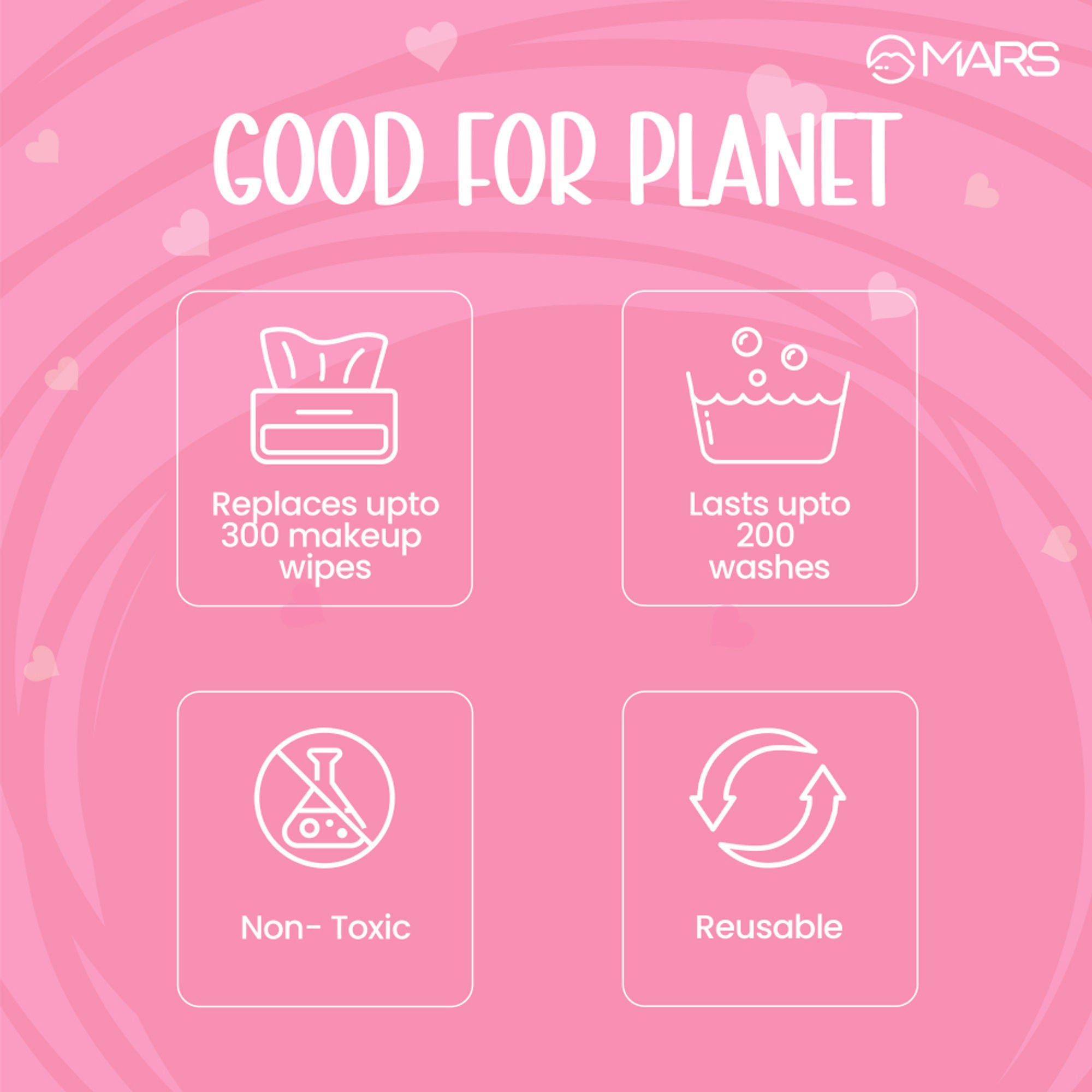 MARS Cosmetics Makeup Melting Microfiber Wipe | Grocsy