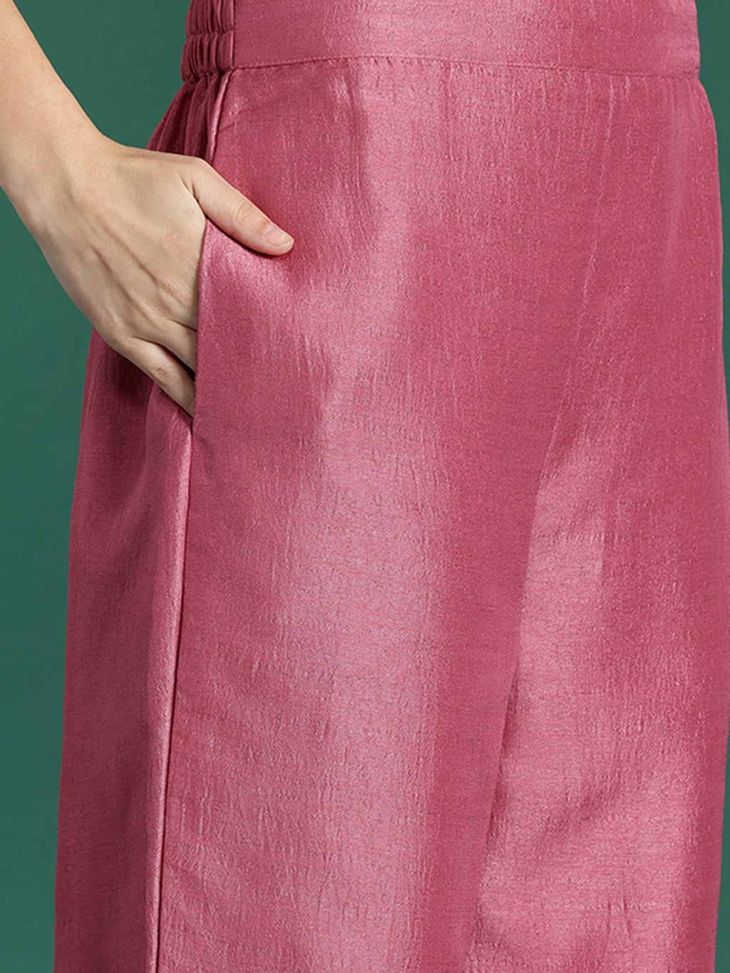 Indo Era Floral Embroidered Sequinned Kurta with Trousers & With Dupatta | Grocsy