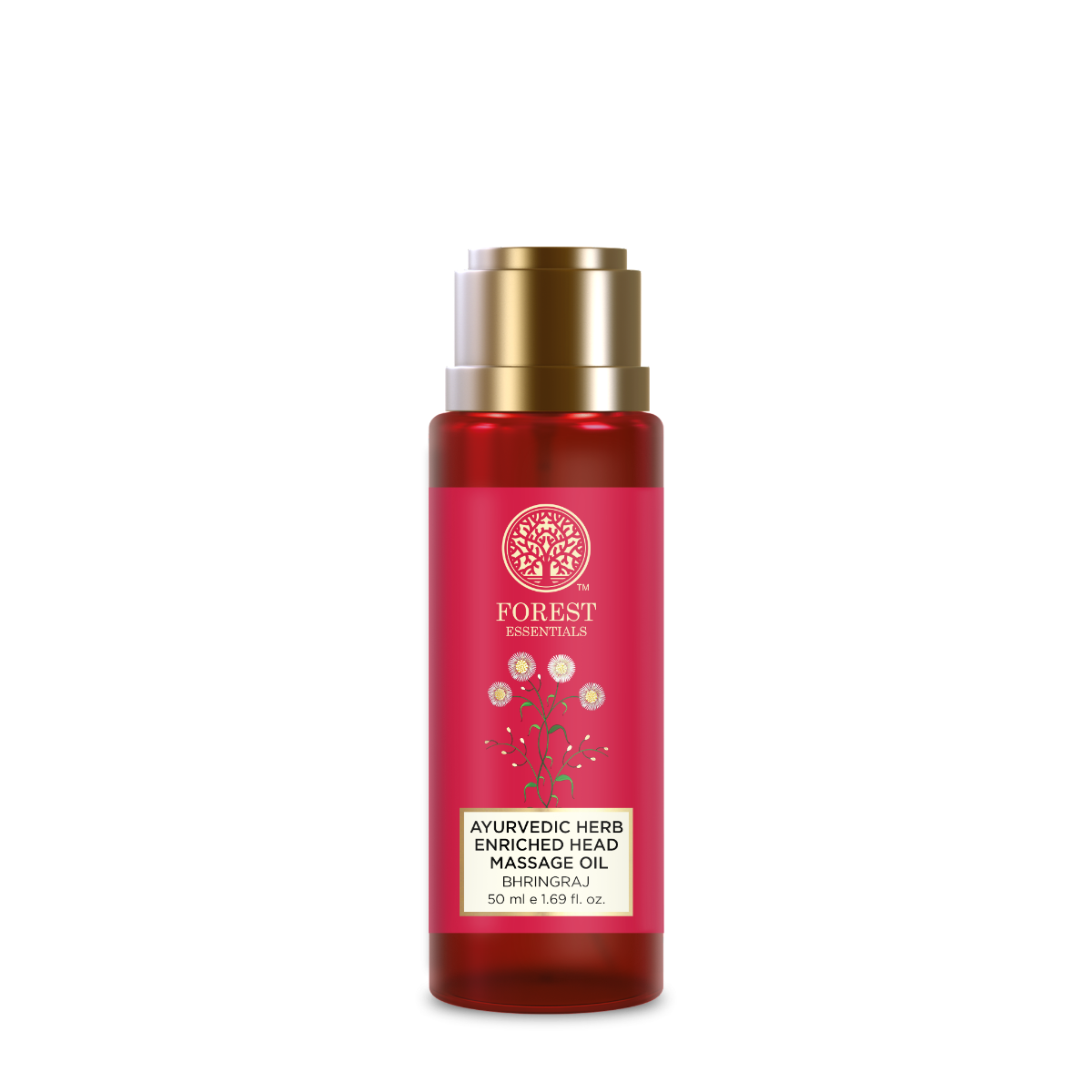 Forest Essentials Ayurvedic Herb Enriched Head Massage Oil Bhringraj | Grocsy
