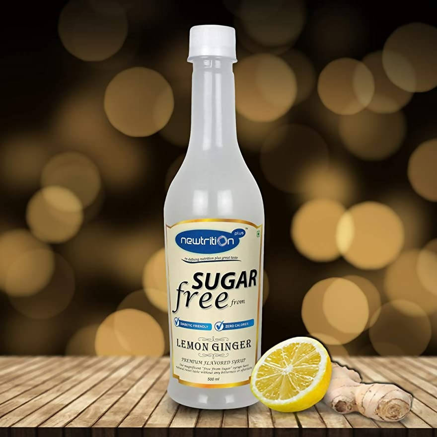 Newtrition Plus Sugar Free Lemon Ginger Syrup | Grocsy