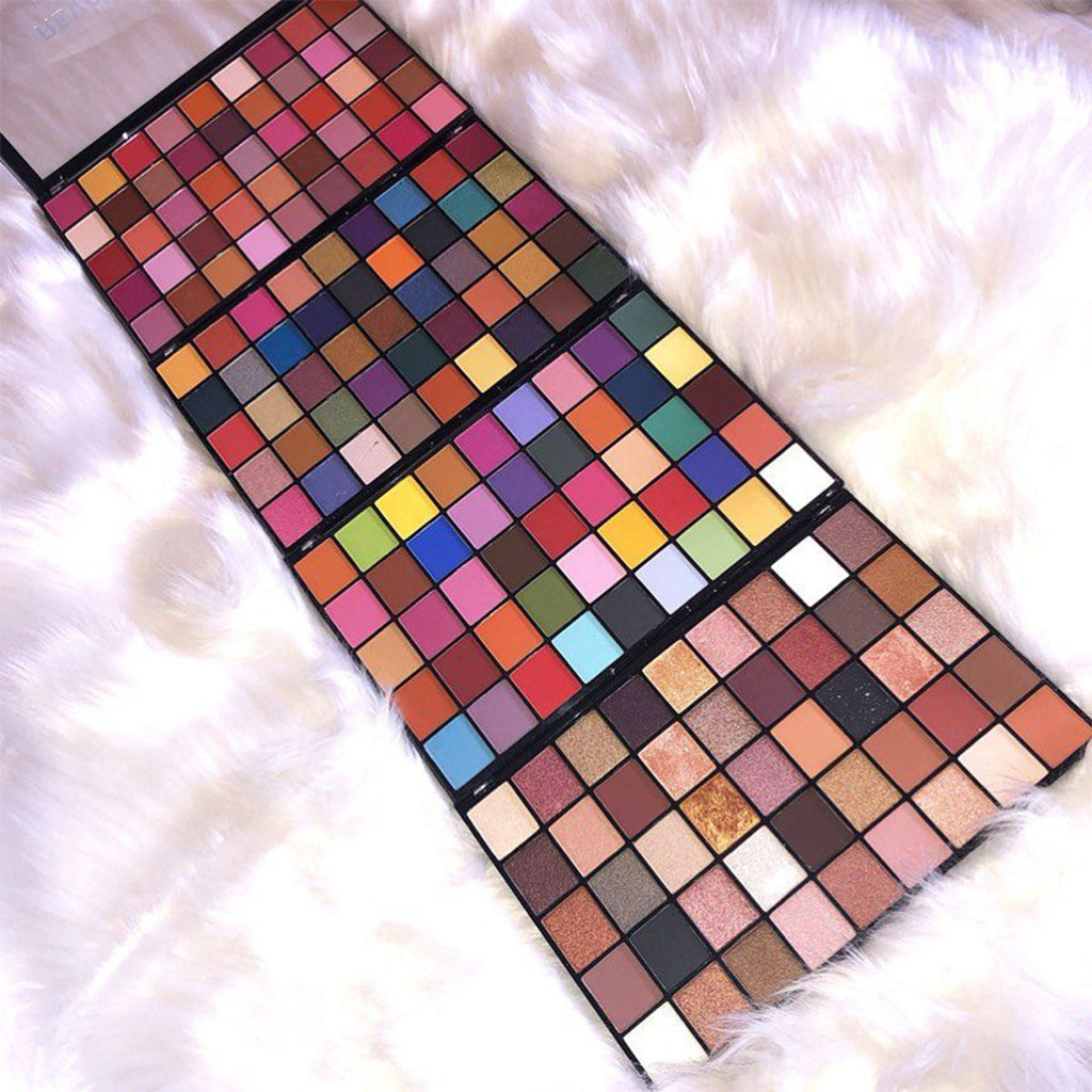 Makeup Revolution Maxi Reloaded Eyeshadow Palette - 45 Shades-Shimmer & Easy Blendable - Large It Up | Grocsy