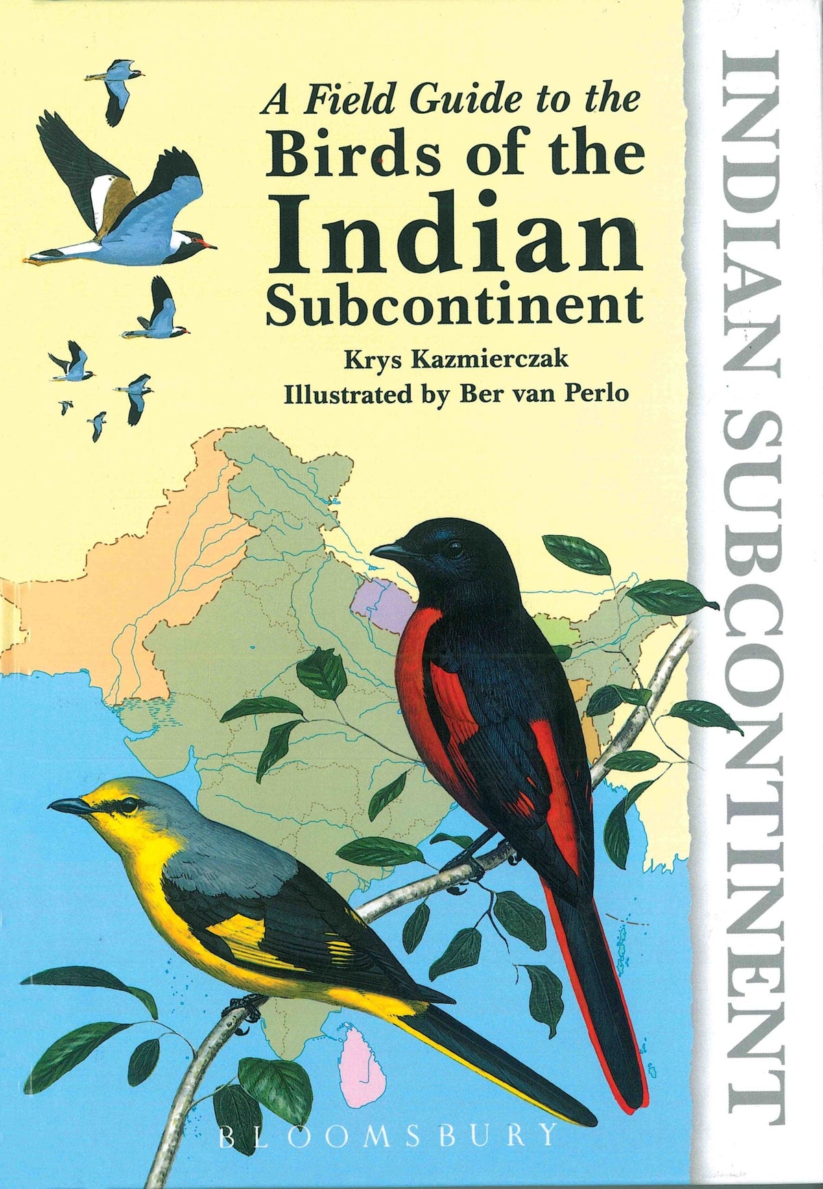 A Field Guide to the Birds of the Indian Subcontinent by Krys Kazmierczak - Om Books | Grocsy