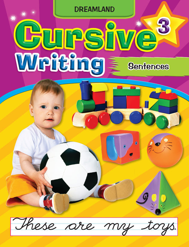 Dreamland Cursive Writing Book (Sentences) Part 3 | Grocsy