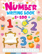 Dreamland Number Writing Book 1-100 | Grocsy