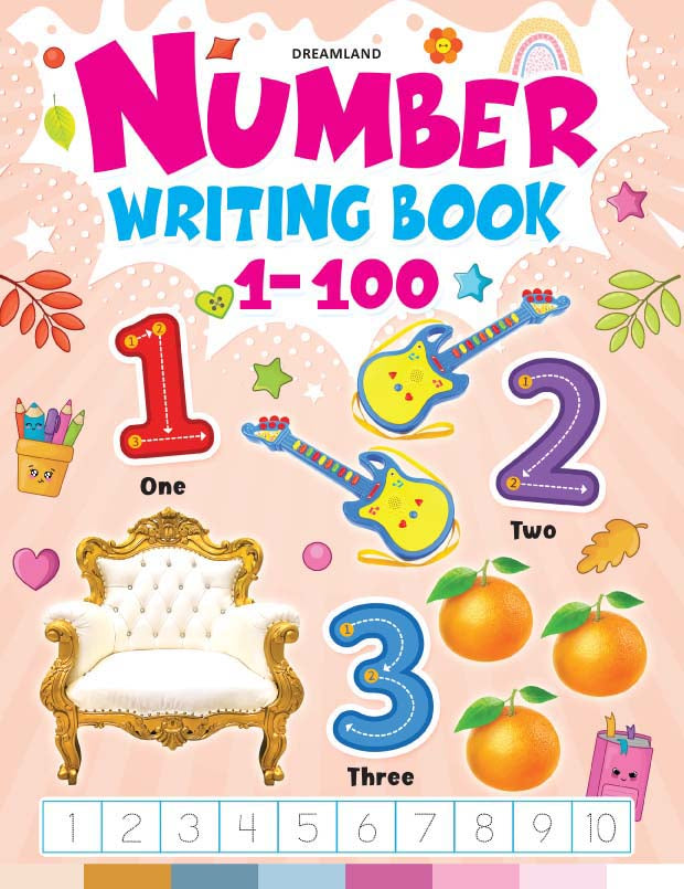 Dreamland Number Writing Book 1-100 | Grocsy