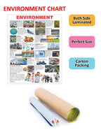 Dreamland Publications Educational Chart for Kids - Environment | Grocsy