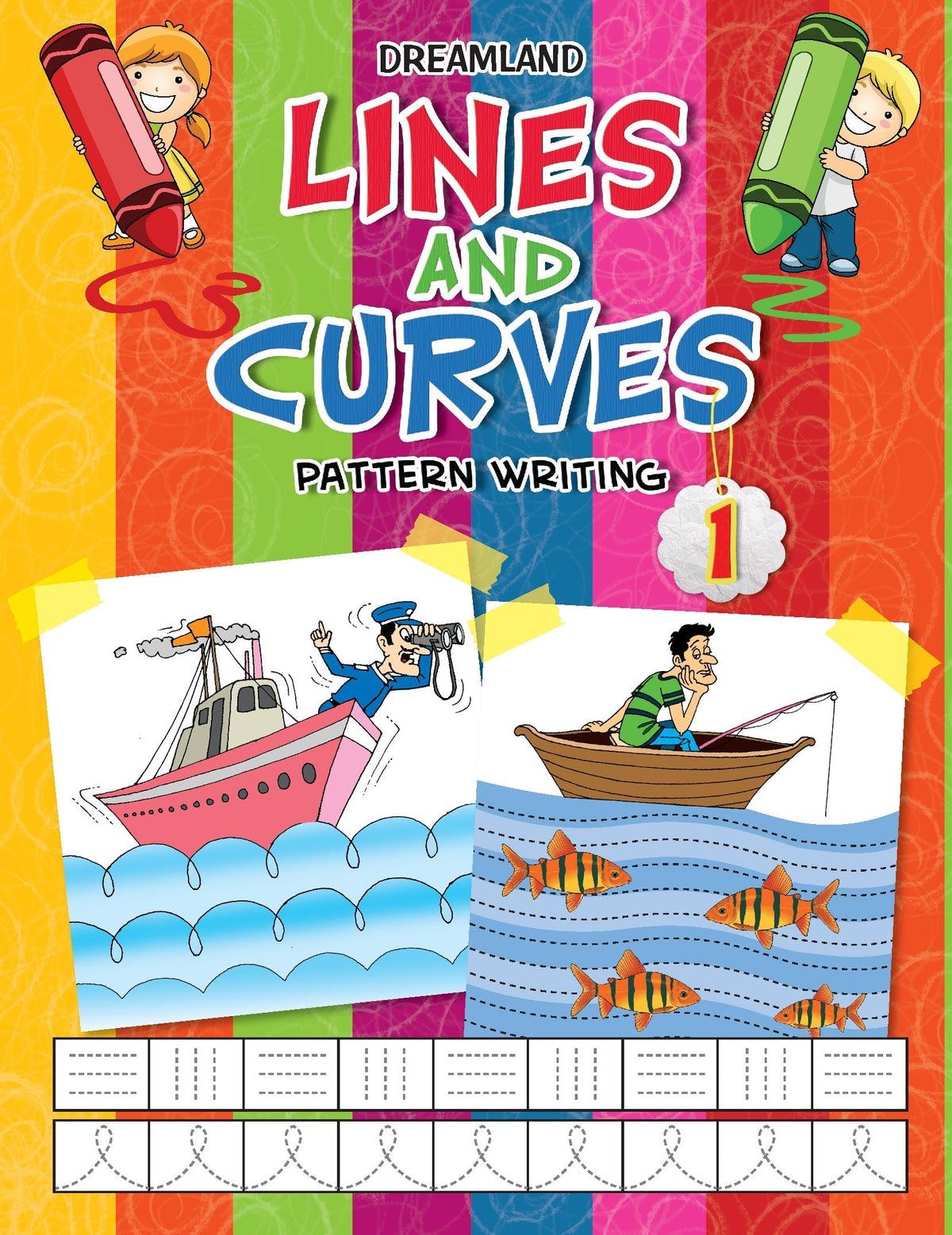 Dreamland Lines and Curves (Pattern Writing) Part 1 | Grocsy