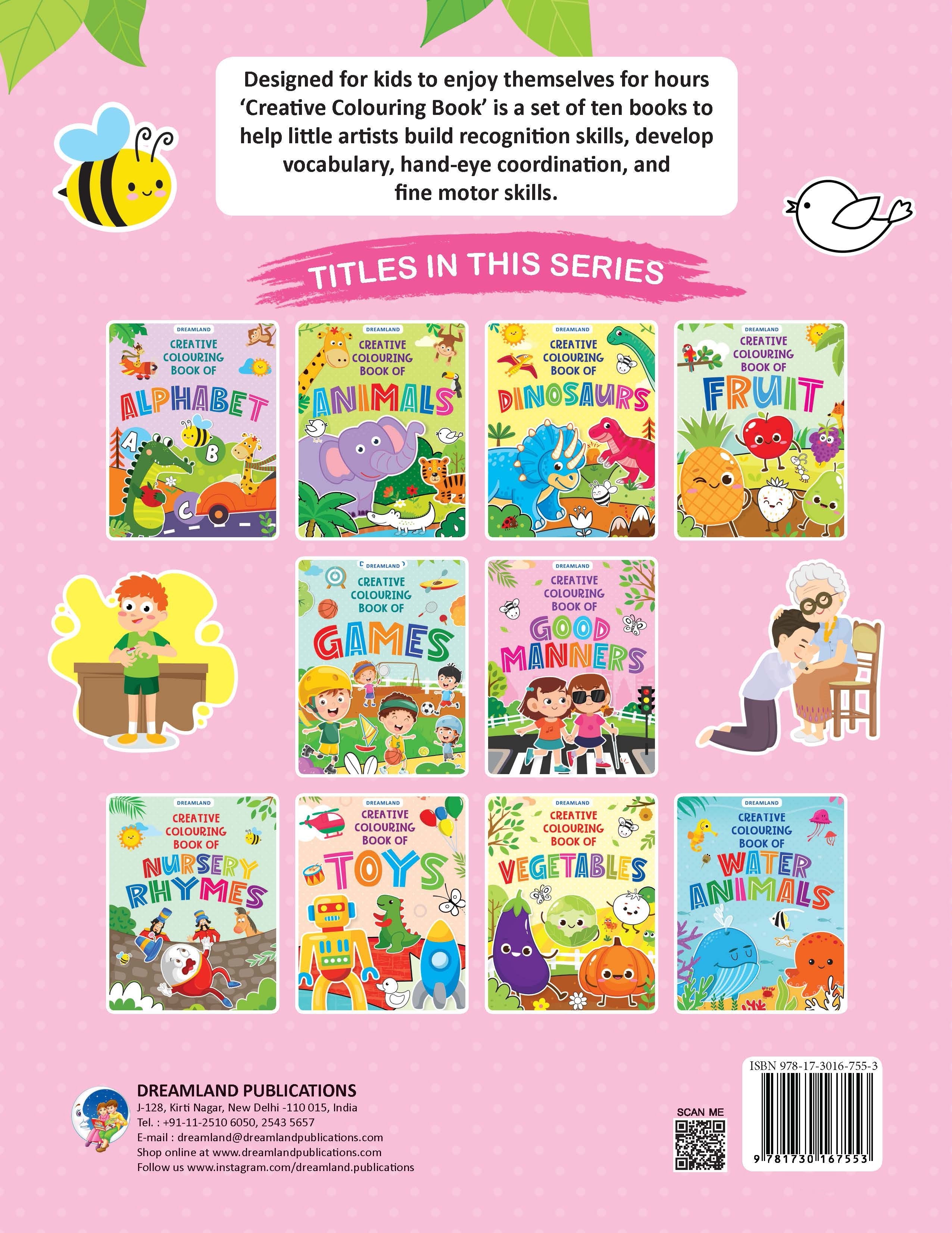 Dreamland Creative Colouring Book - Good Manners | Grocsy