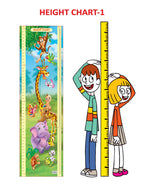 Dreamland Publications Educational Chart for Kids - Height Chart - 1 | Grocsy