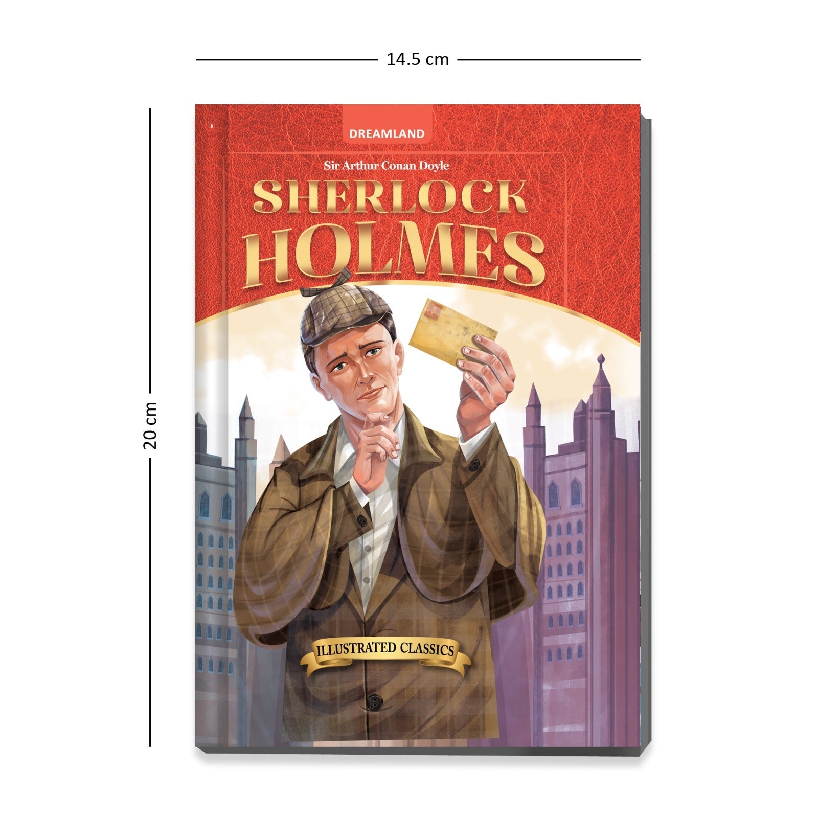 Dreamland Publications Sherlock Holmes- Illustrated Abridged Classics for Children with Practice Questions : Children Classic Fiction Book | Grocsy