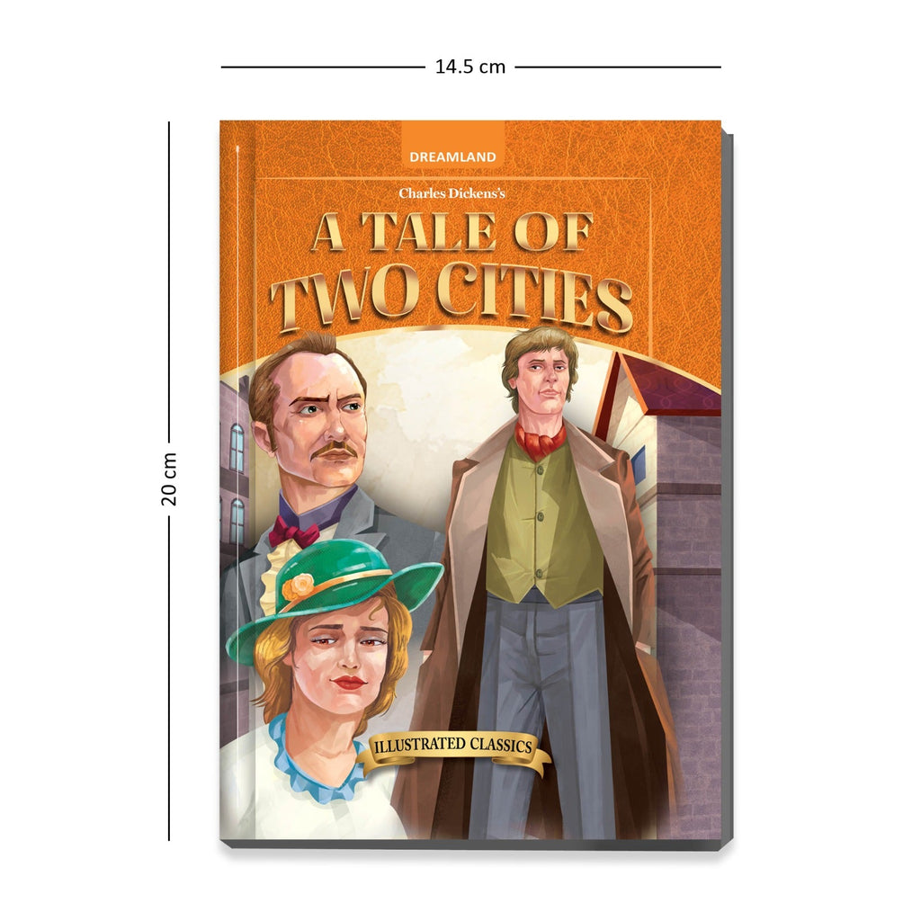 Dreamland Publications A Tale of Two Cities- Illustrated Abridged Classics for Children with Practice Questions : Children Classic Fiction Book | Grocsy