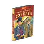 Dreamland Publications Around the World in 80 days- Illustrated Abridged Classics for Children with Practice Questions: Children Classic Fiction Book | Grocsy