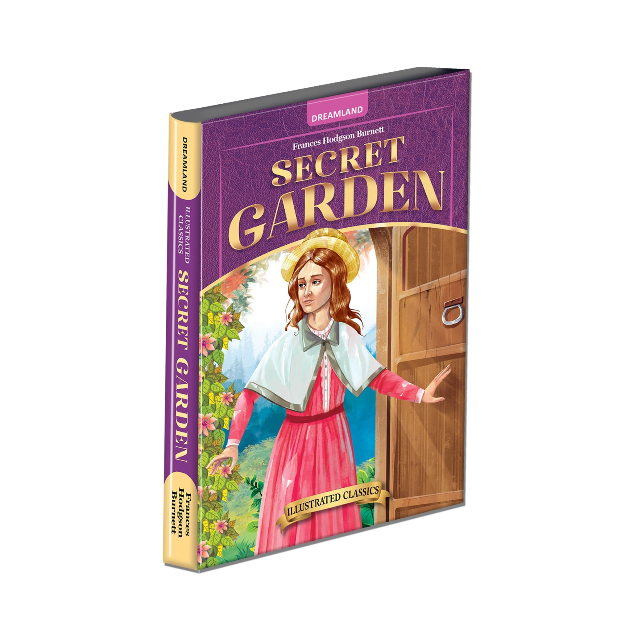 Dreamland Publications Secret Garden- Illustrated Abridged Classics for Children with Practice Questions : Children Classic Fiction Book | Grocsy