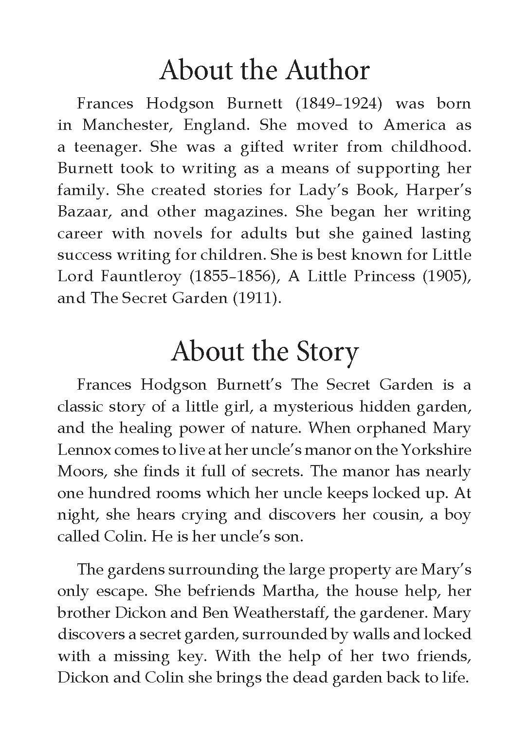 Dreamland Publications Secret Garden- Illustrated Abridged Classics for Children with Practice Questions : Children Classic Fiction Book | Grocsy