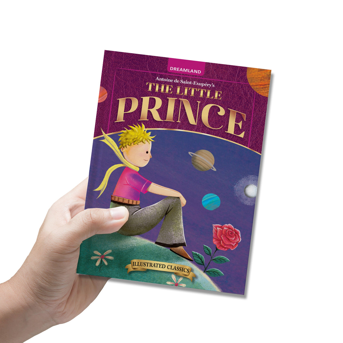 Dreamland Publications The Little Prince- Illustrated Abridged Classics for Children with Practice Questions : Children Classic Fiction Book | Grocsy