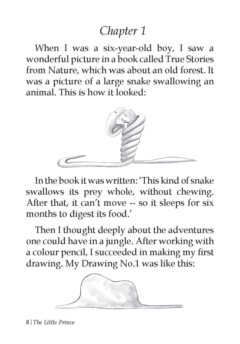 Dreamland Publications The Little Prince- Illustrated Abridged Classics for Children with Practice Questions : Children Classic Fiction Book | Grocsy