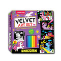 Dreamland Publications Unicorn - Velvet Art Set With 10 Free Sketch Pens | Grocsy