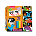 Dreamland Publications Dinosaurs - Velvet Art Set With 10 Free Sketch Pens | Grocsy
